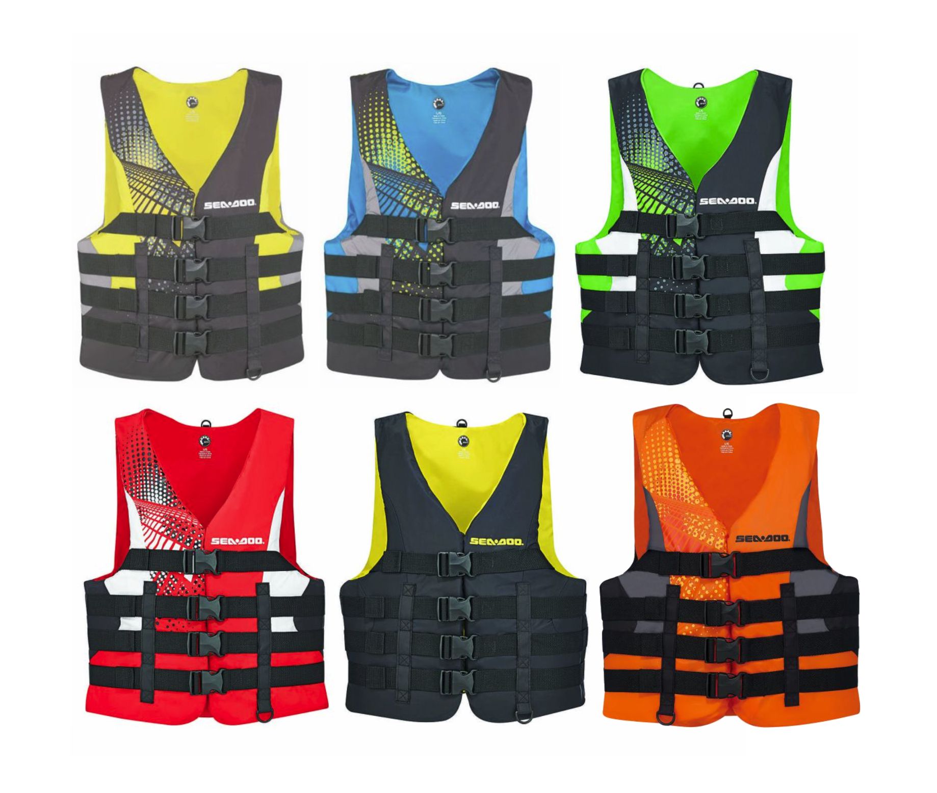 BRP SeaDoo Men's Nylon Motion PFD Life Vest Jacket eBay
